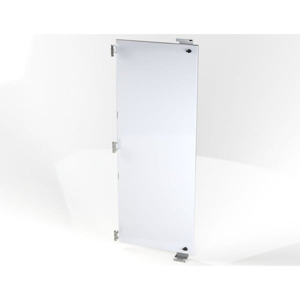 Panel, 66-1/2 in. H x 25.38 in. W x 0.83 in. L, Carbon Steel